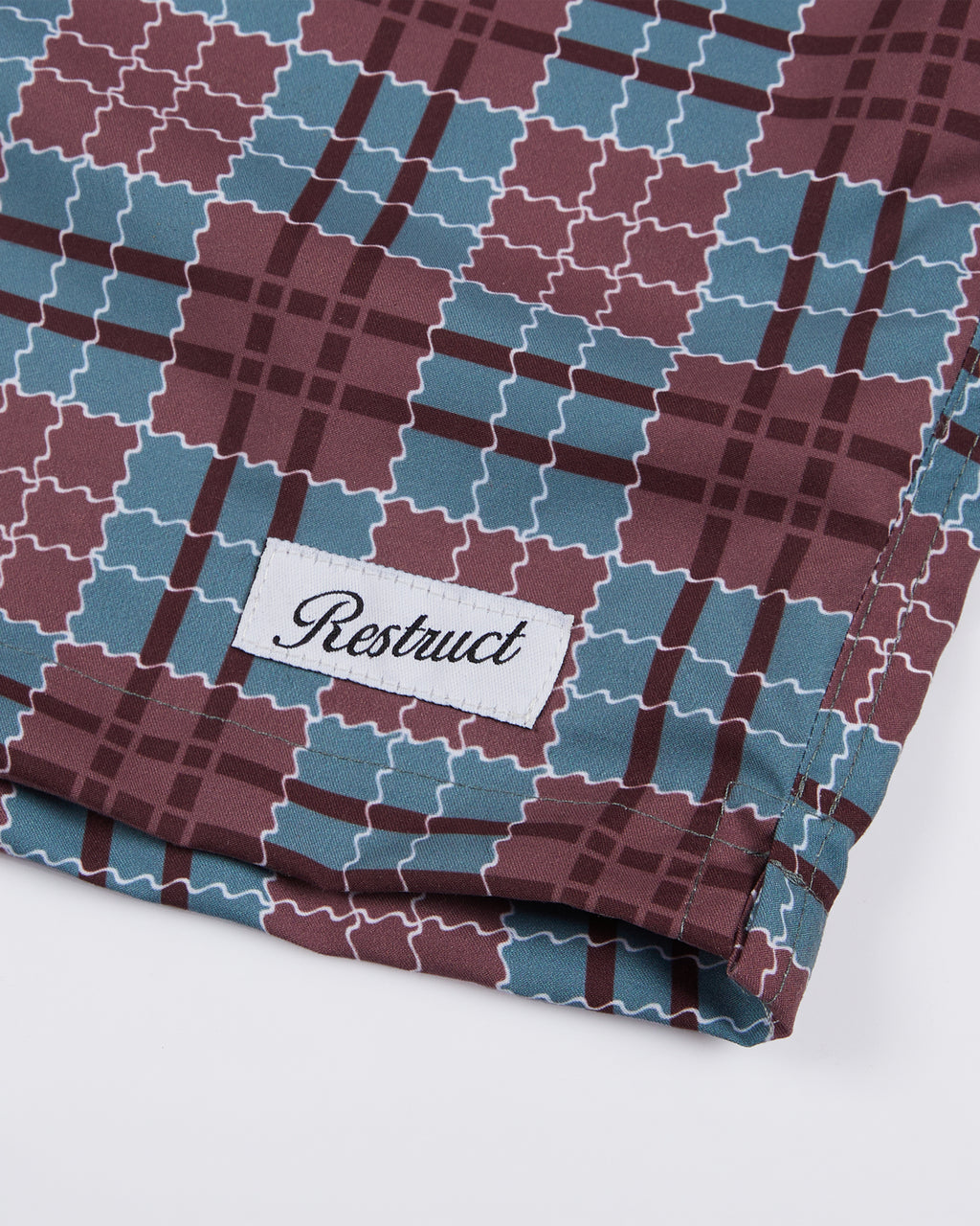 Portofino Plaid Swim Trunk
