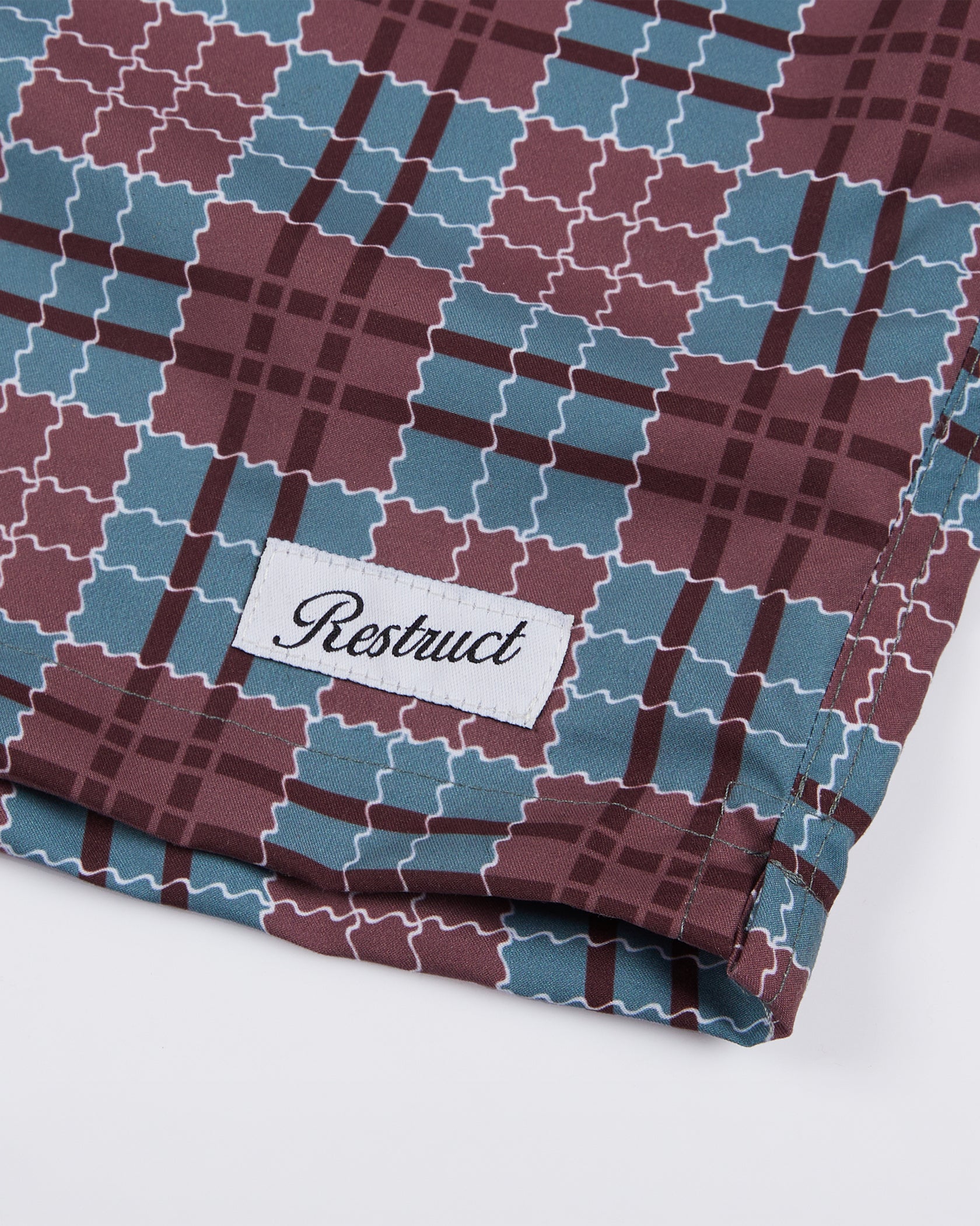 Portofino Plaid Swim Trunk