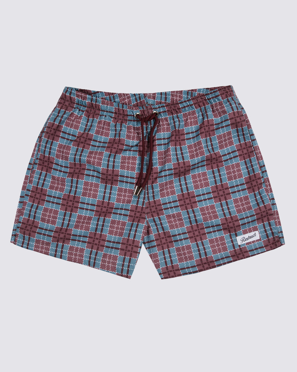 Portofino Plaid Swim Trunk