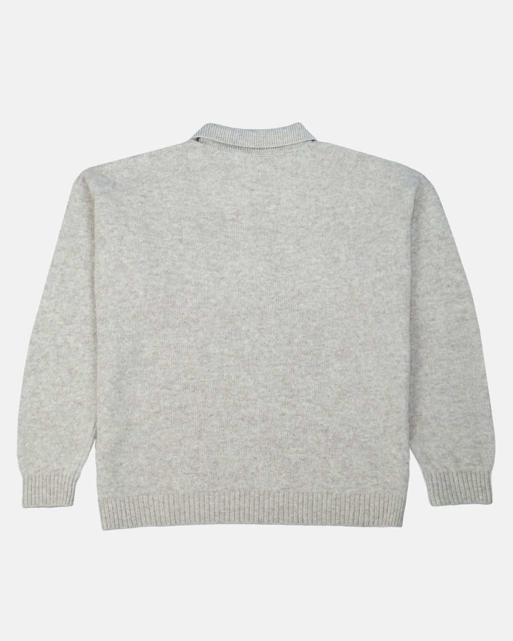 Cashmere Blend Knit Polo – Sand