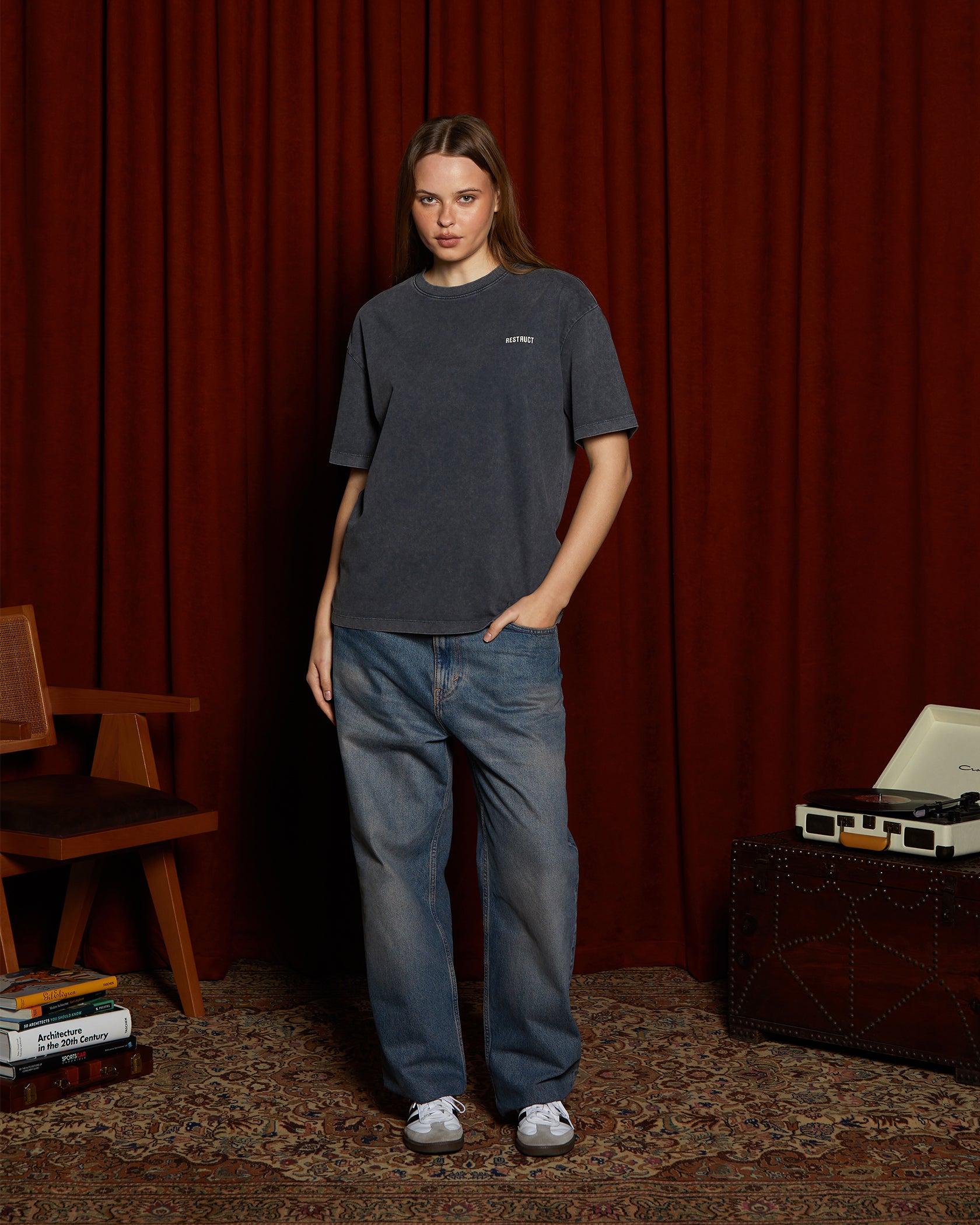 Basic Tee Vintage Black