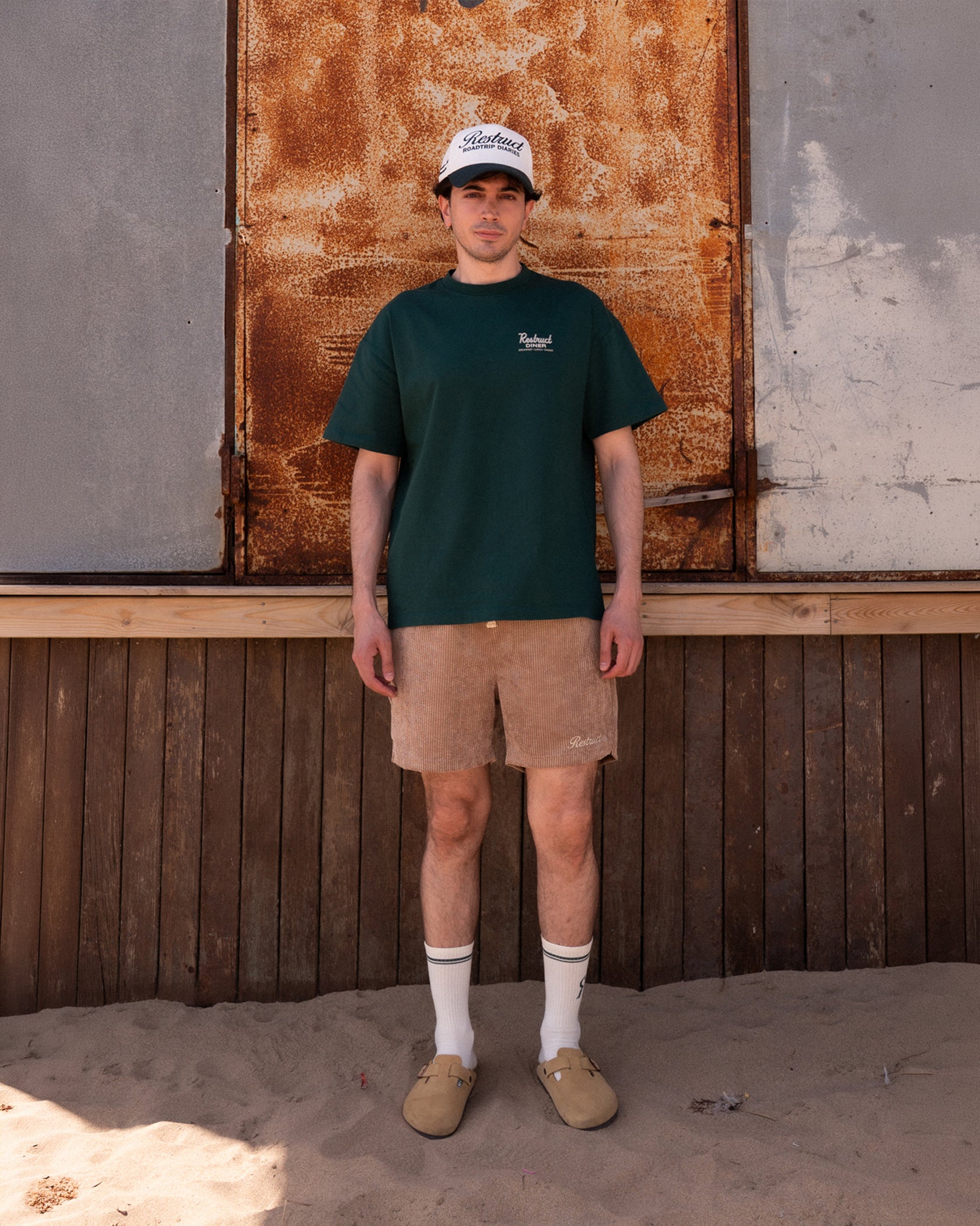 Diner Tee Green
