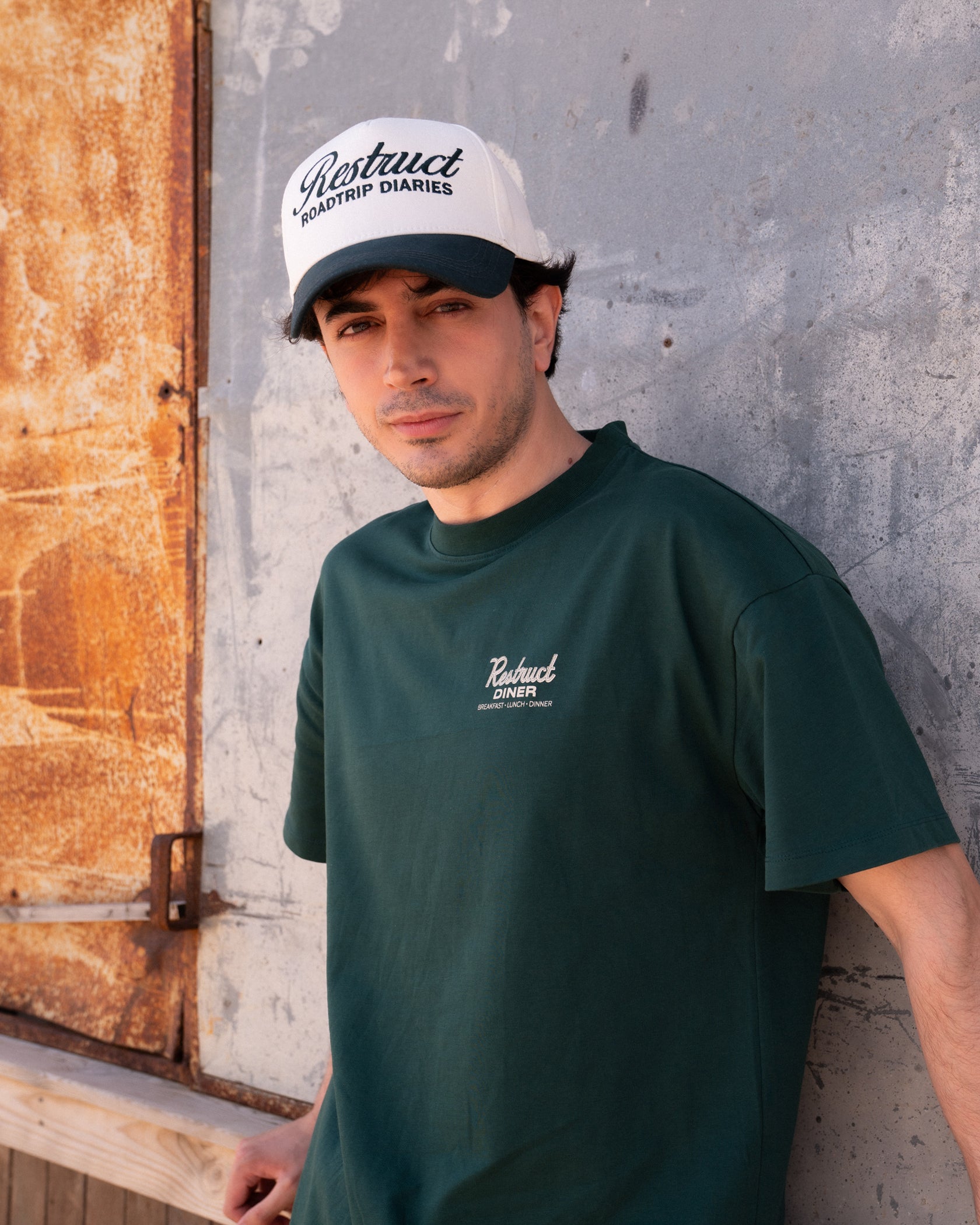 Diner Tee Green