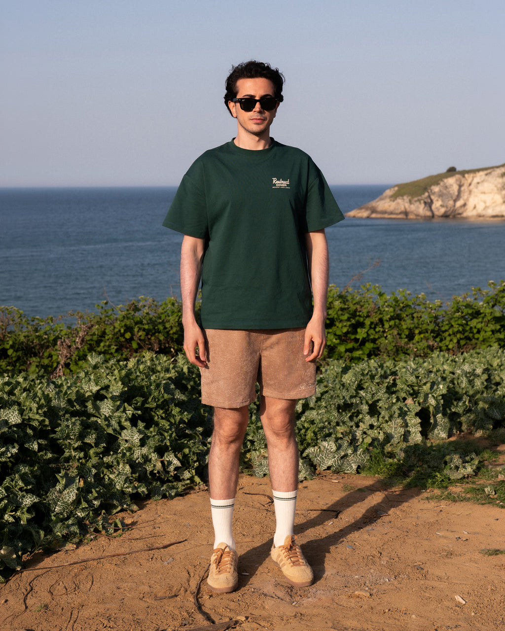 Diner Tee Green