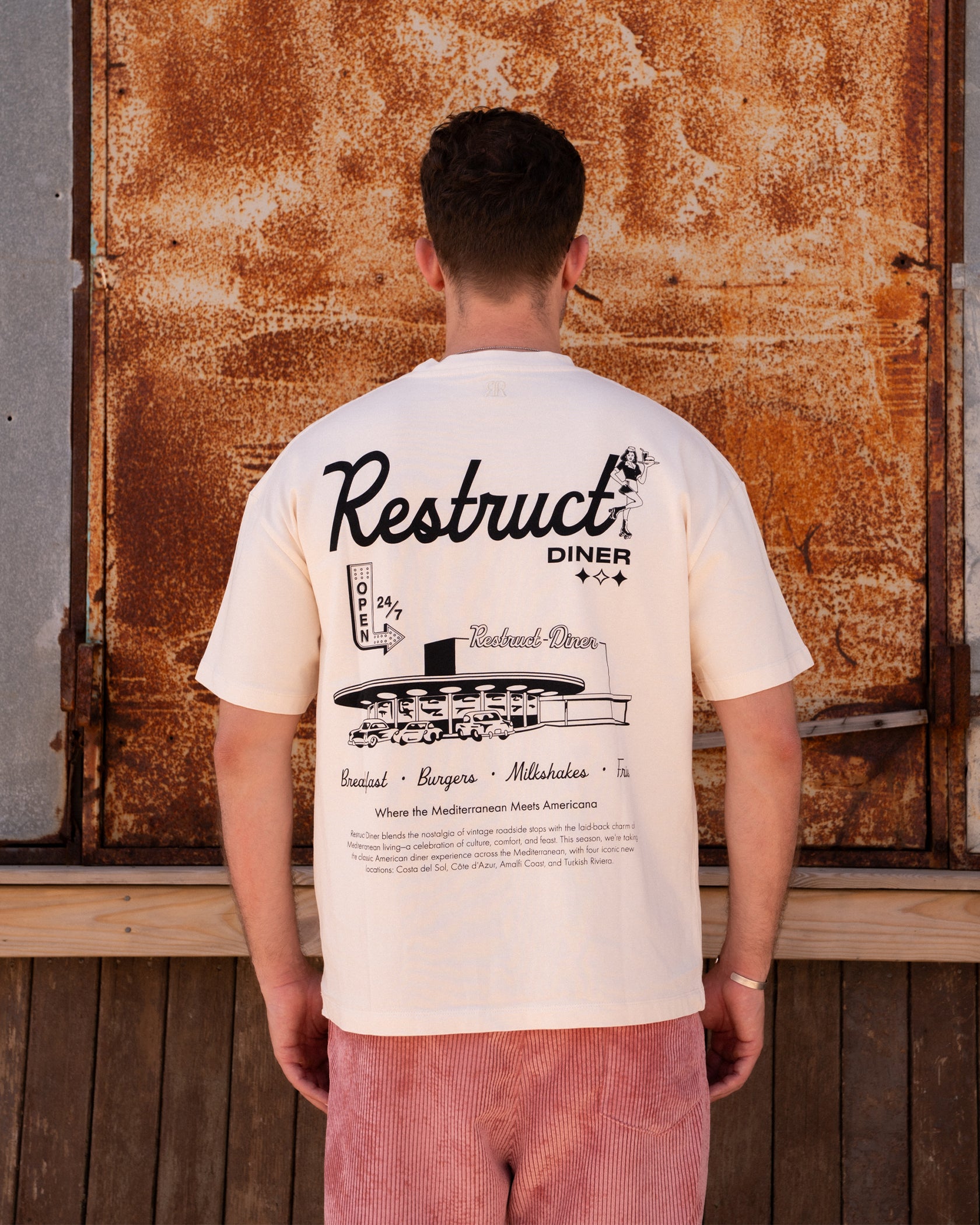 Diner Tee Ivory