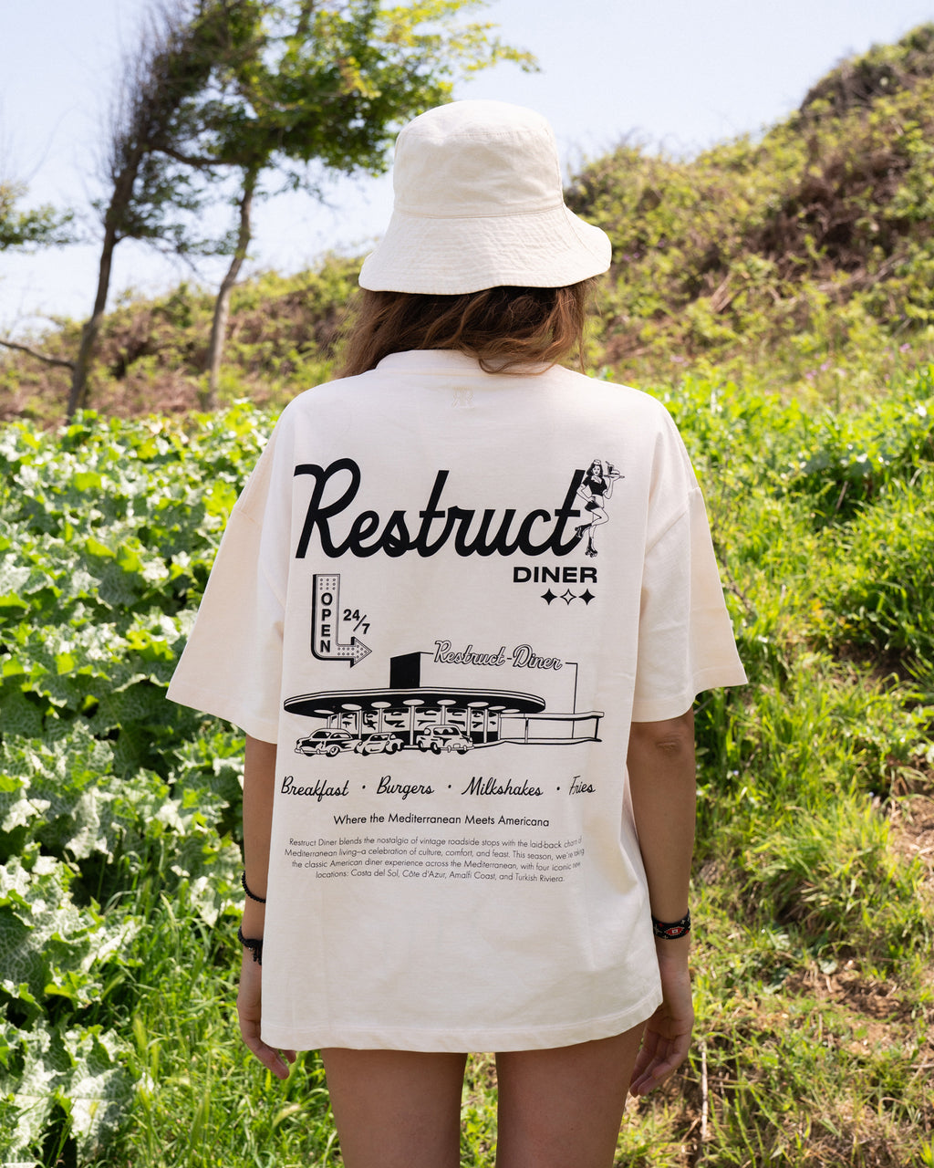 Diner Tee Ivory