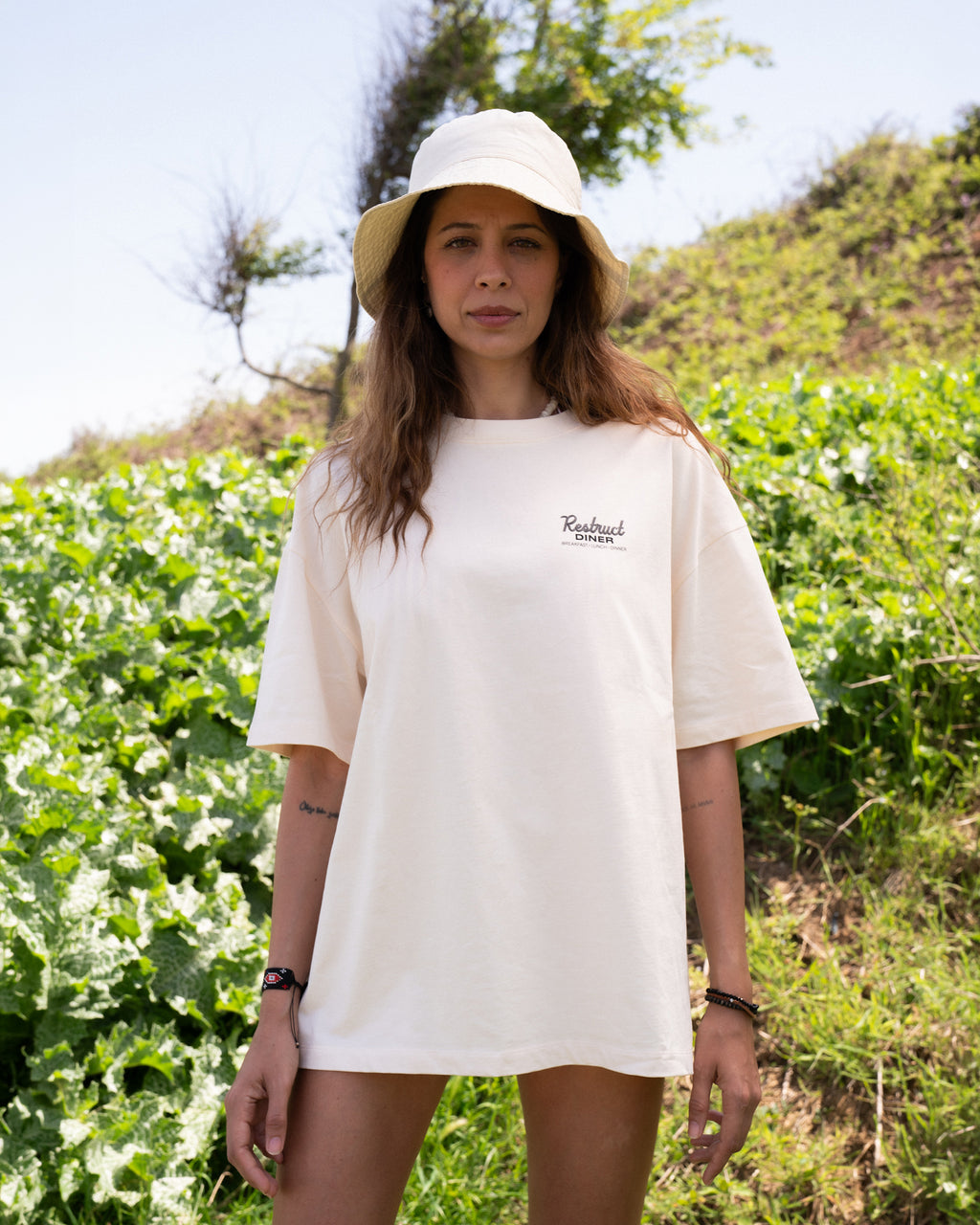 Diner Tee Ivory