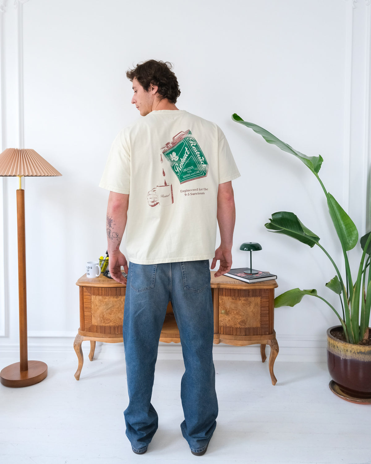 Creative Fuel Tee Ivory