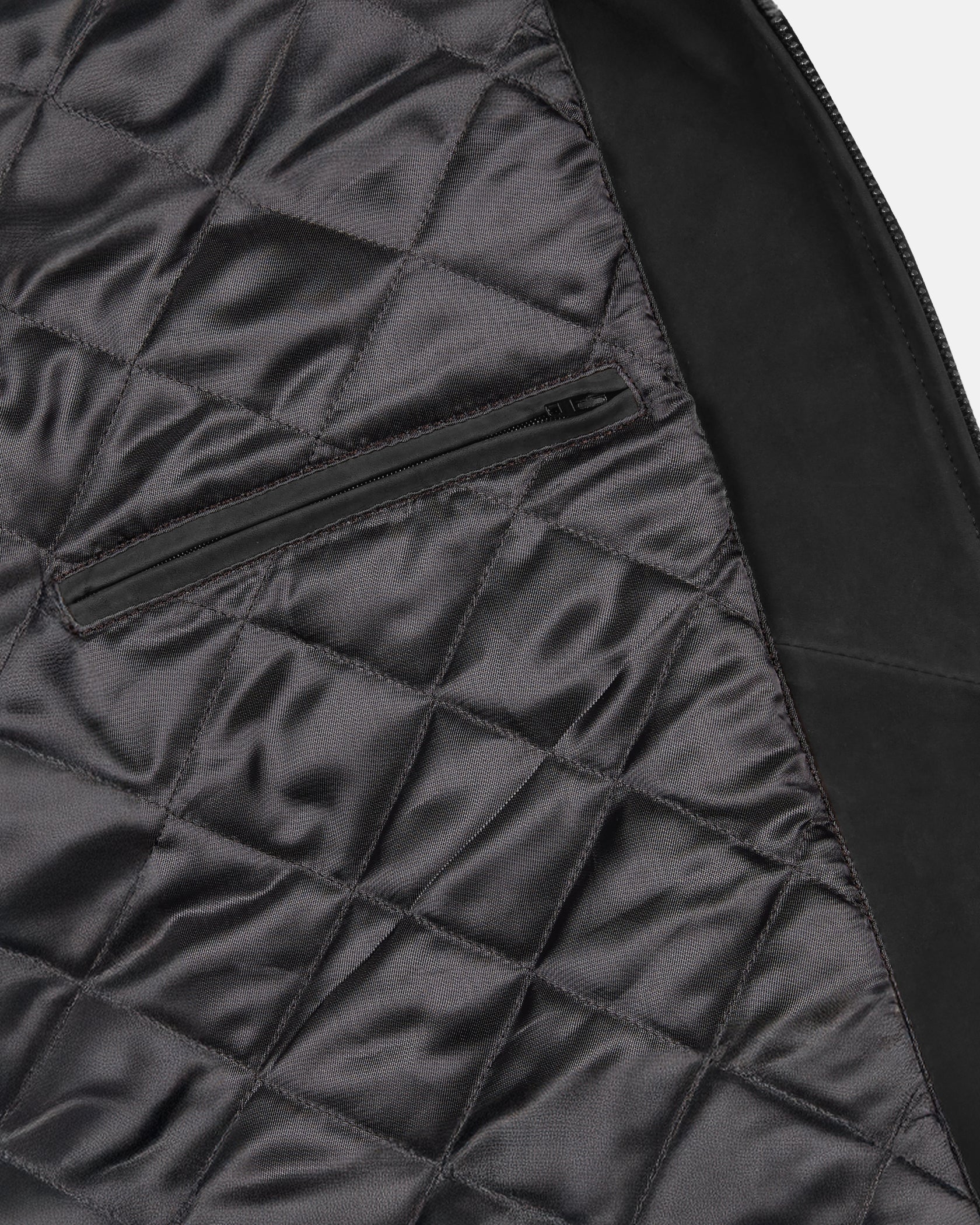 Leather Jacket Charcoal