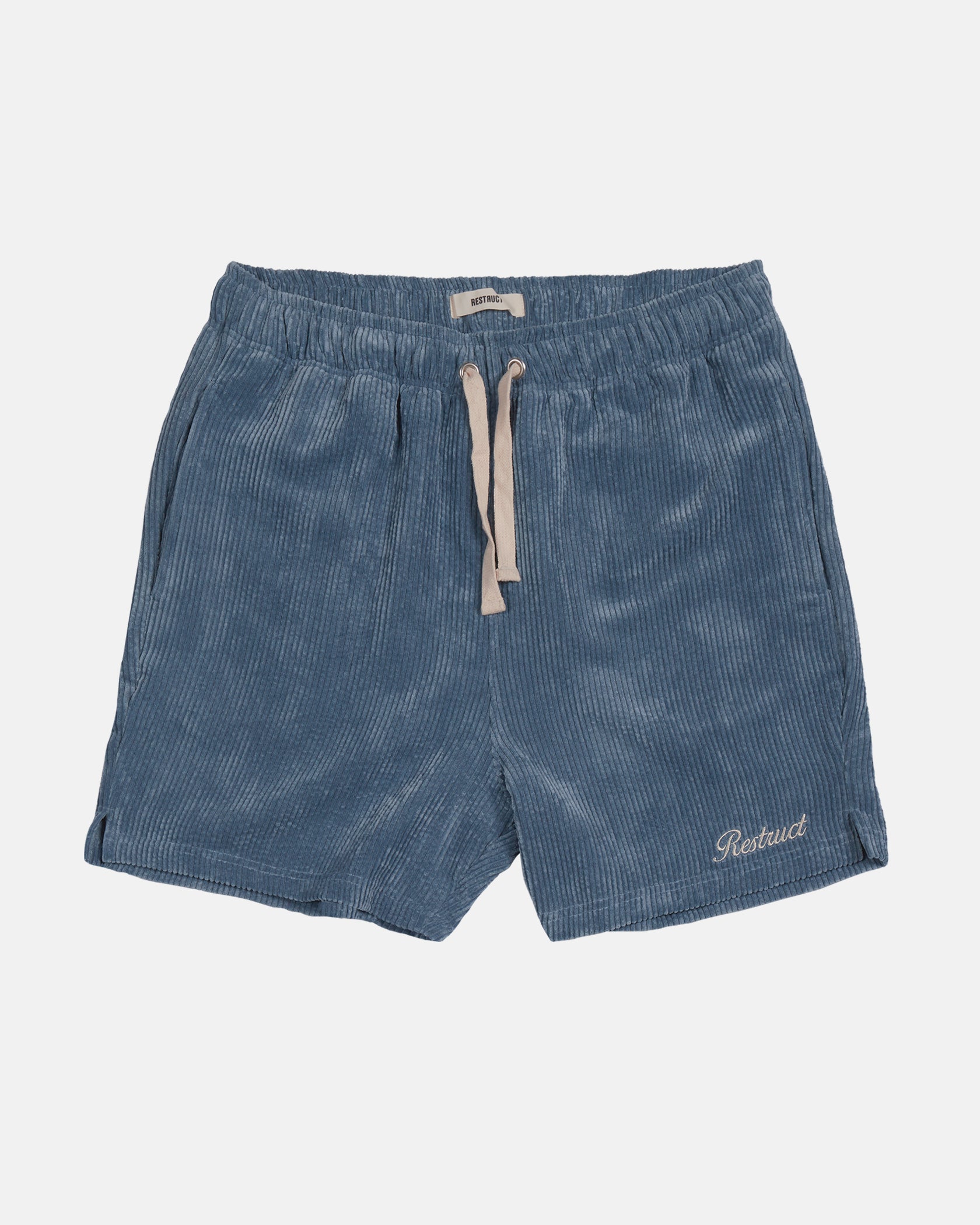 Cord Short Blue