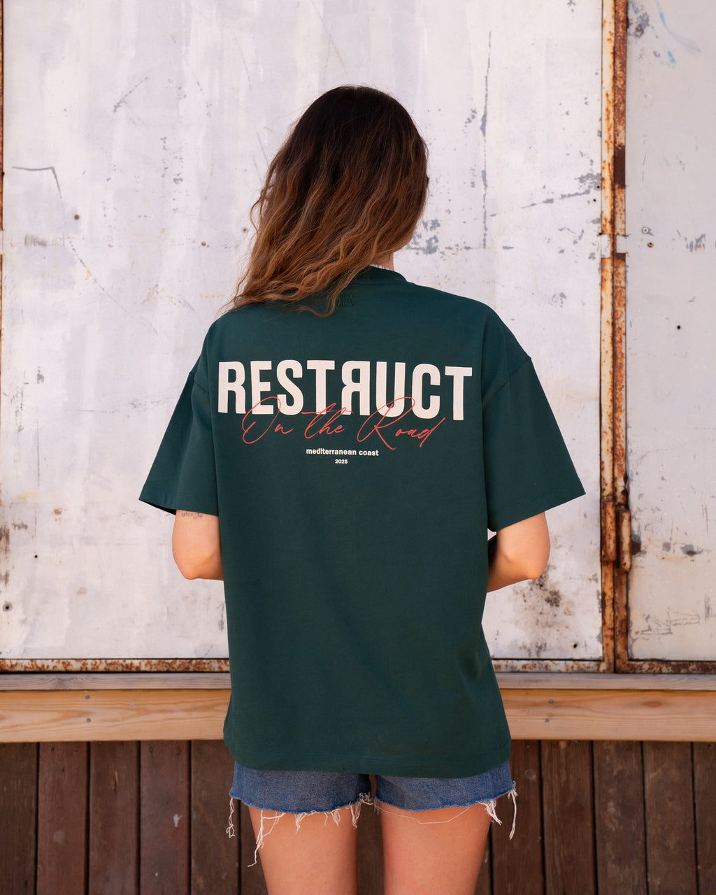 On The Road Tee Green