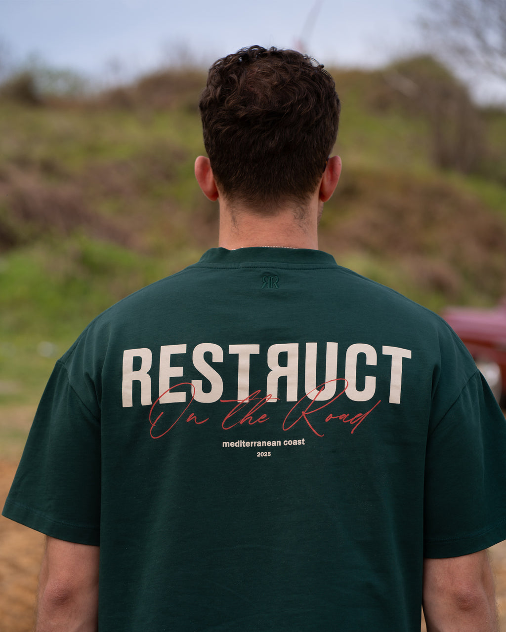 On The Road Tee Green