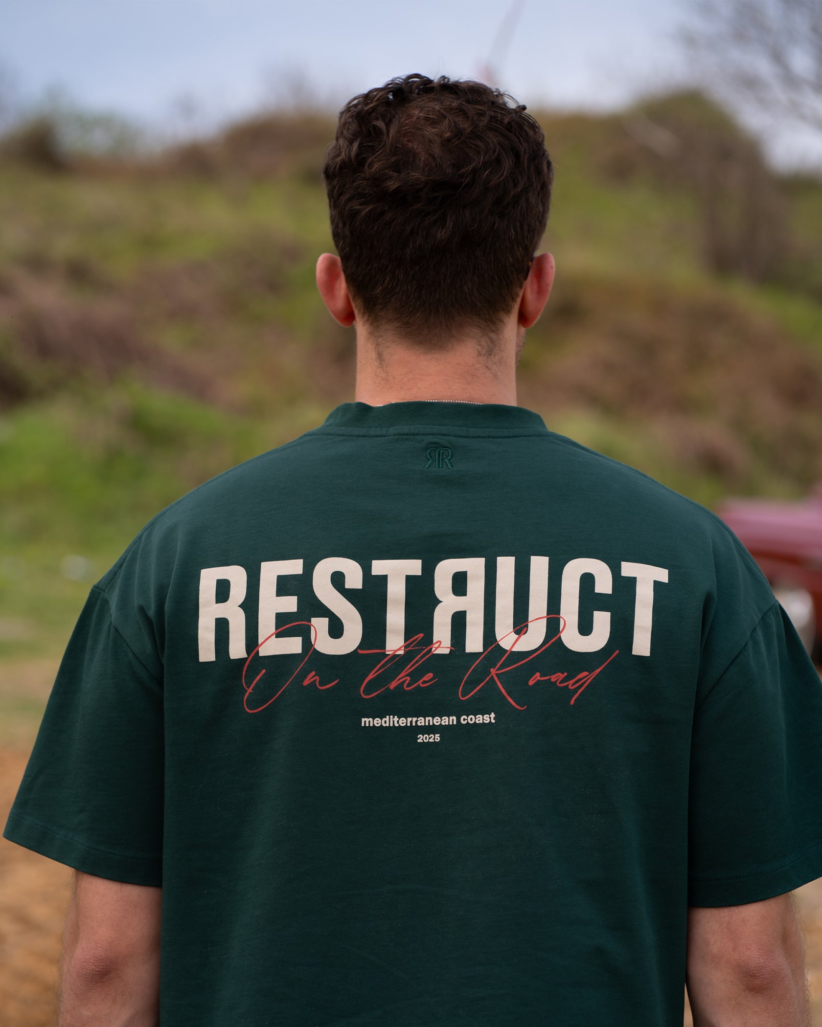 On The Road Tee Green