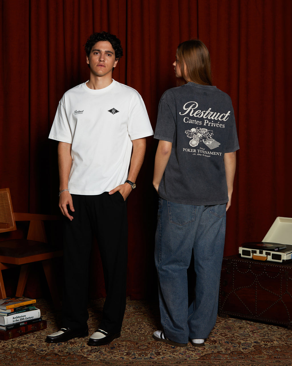 Poster Tee Vintage Black