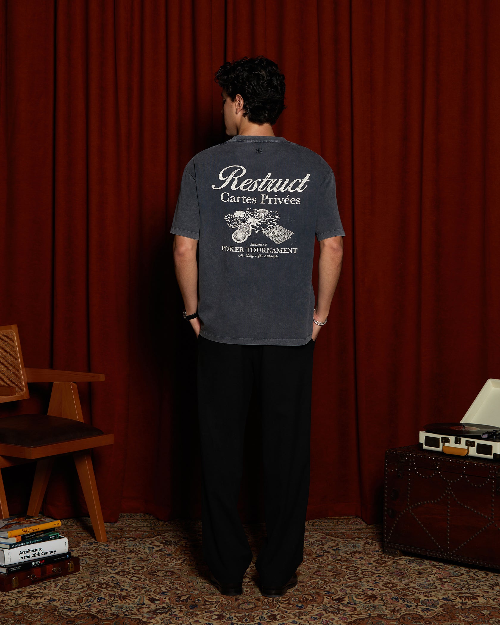 Poster Tee Vintage Black