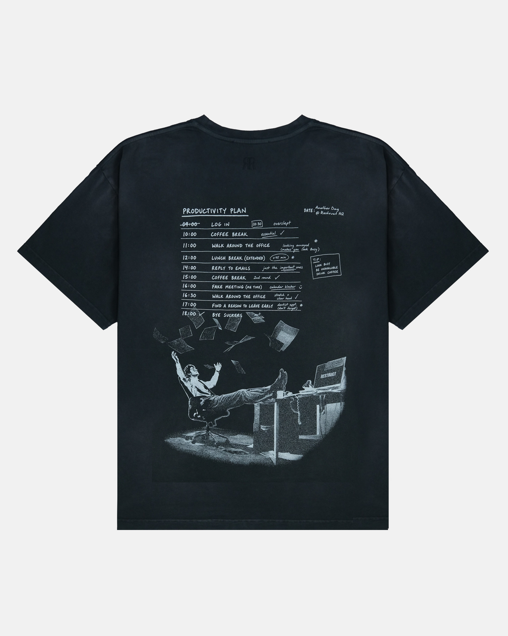Headquarters Tee Vintage Black