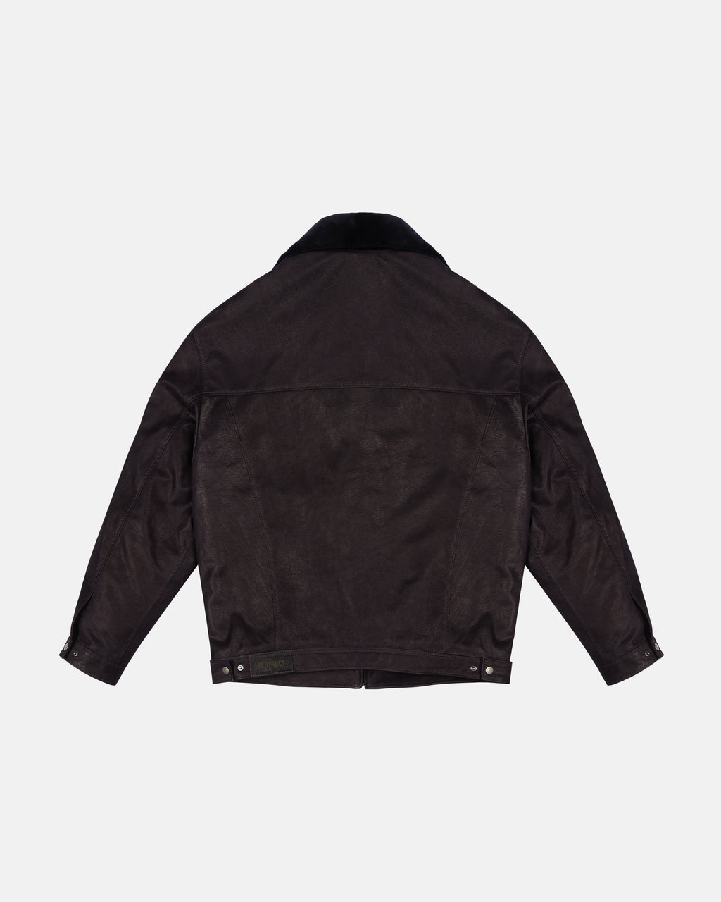 Leather Jacket Indigo