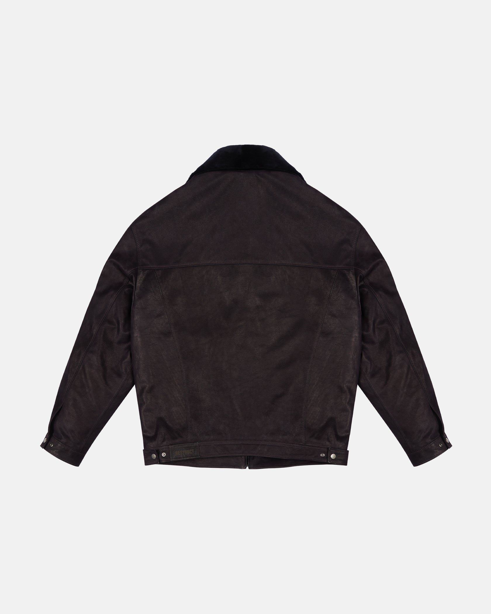 Leather Jacket Indigo