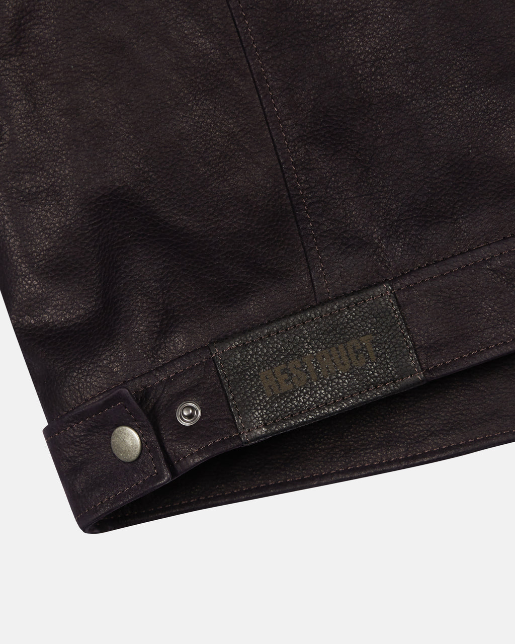 Leather Jacket Indigo
