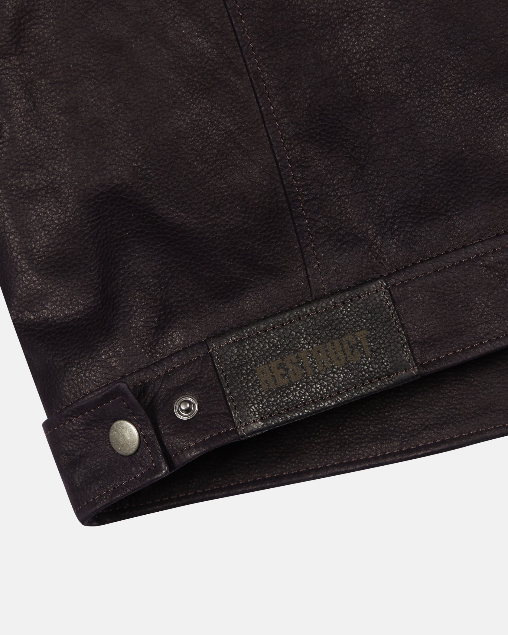 Leather Jacket Indigo