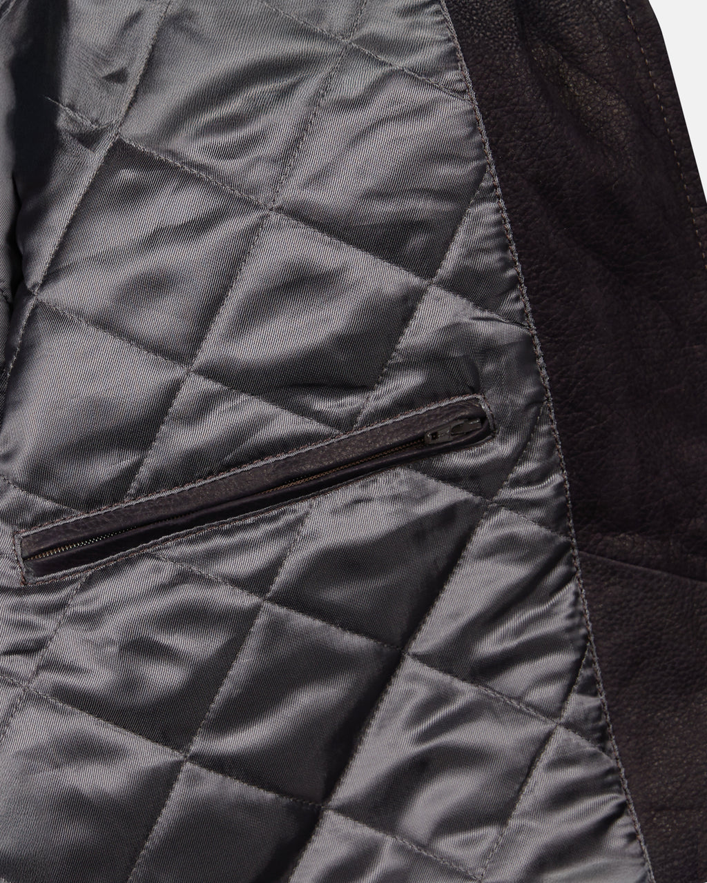 Leather Jacket Indigo