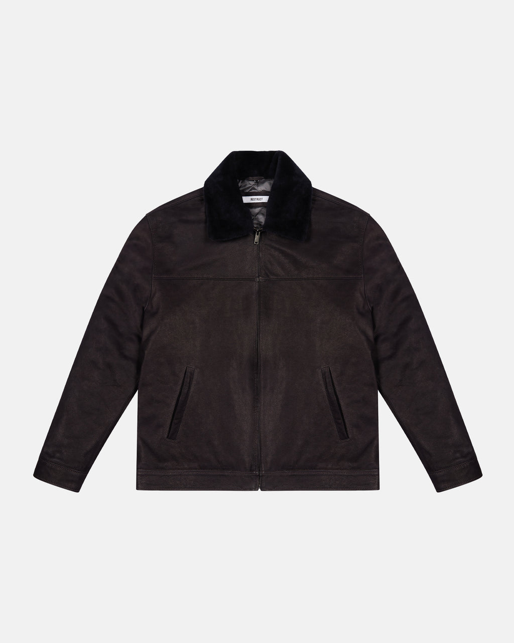 Leather Jacket Indigo