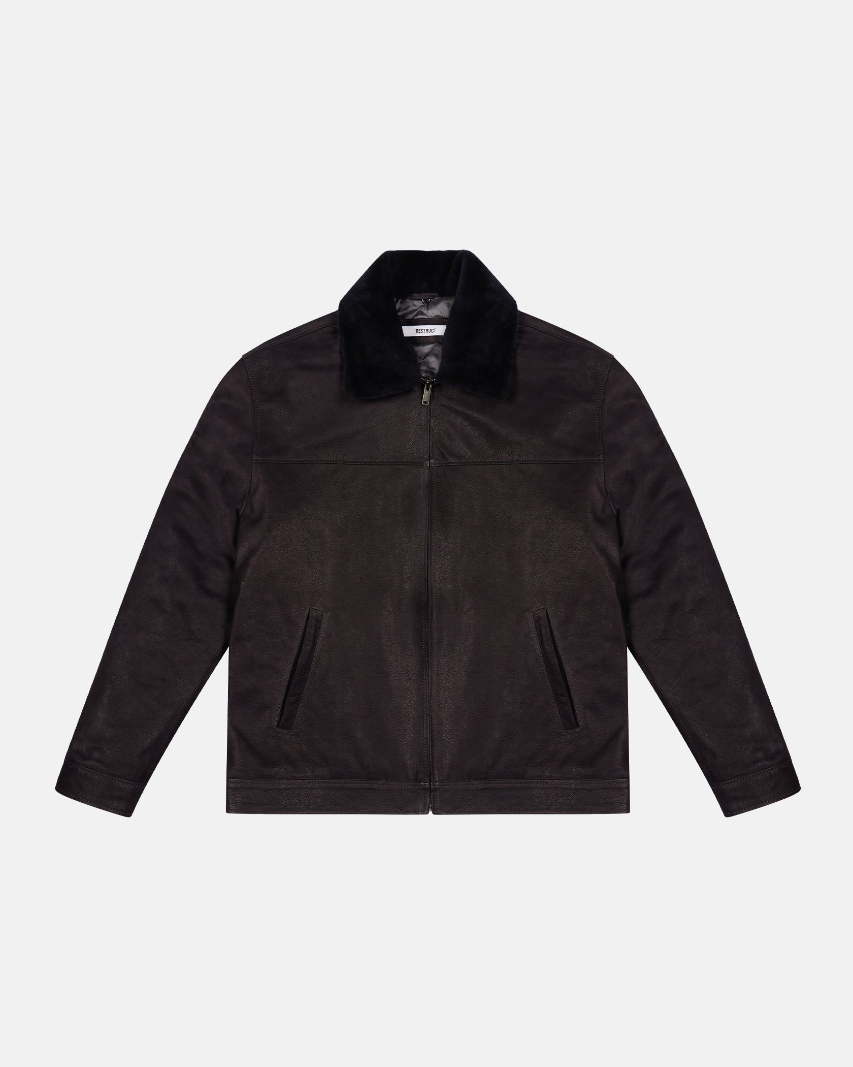 Leather Jacket Indigo