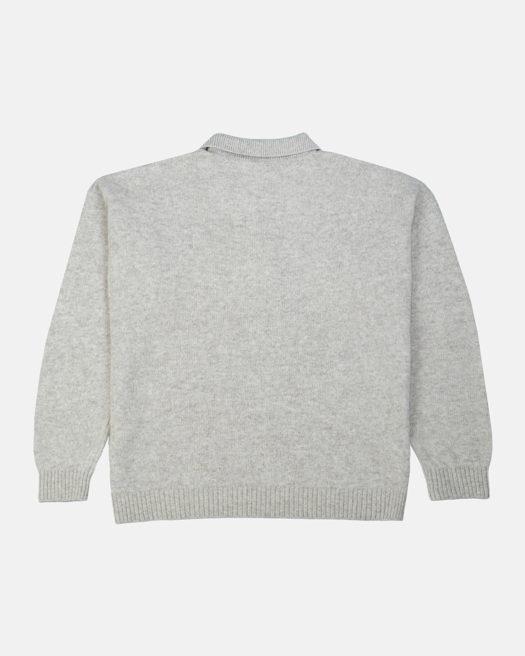 Cashmere Blend Knit Polo – Sand