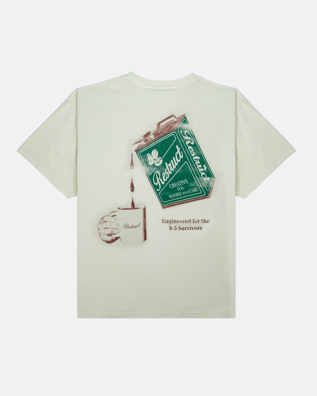 Creative Fuel Tee Ivory