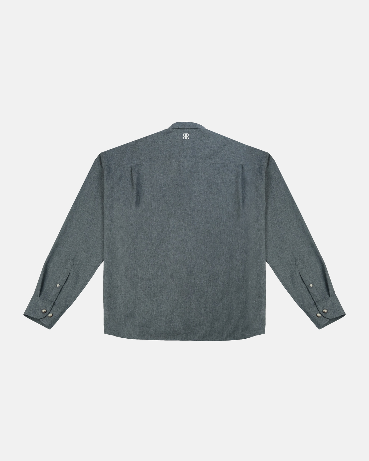 Boxy Fit Shirt – Gray