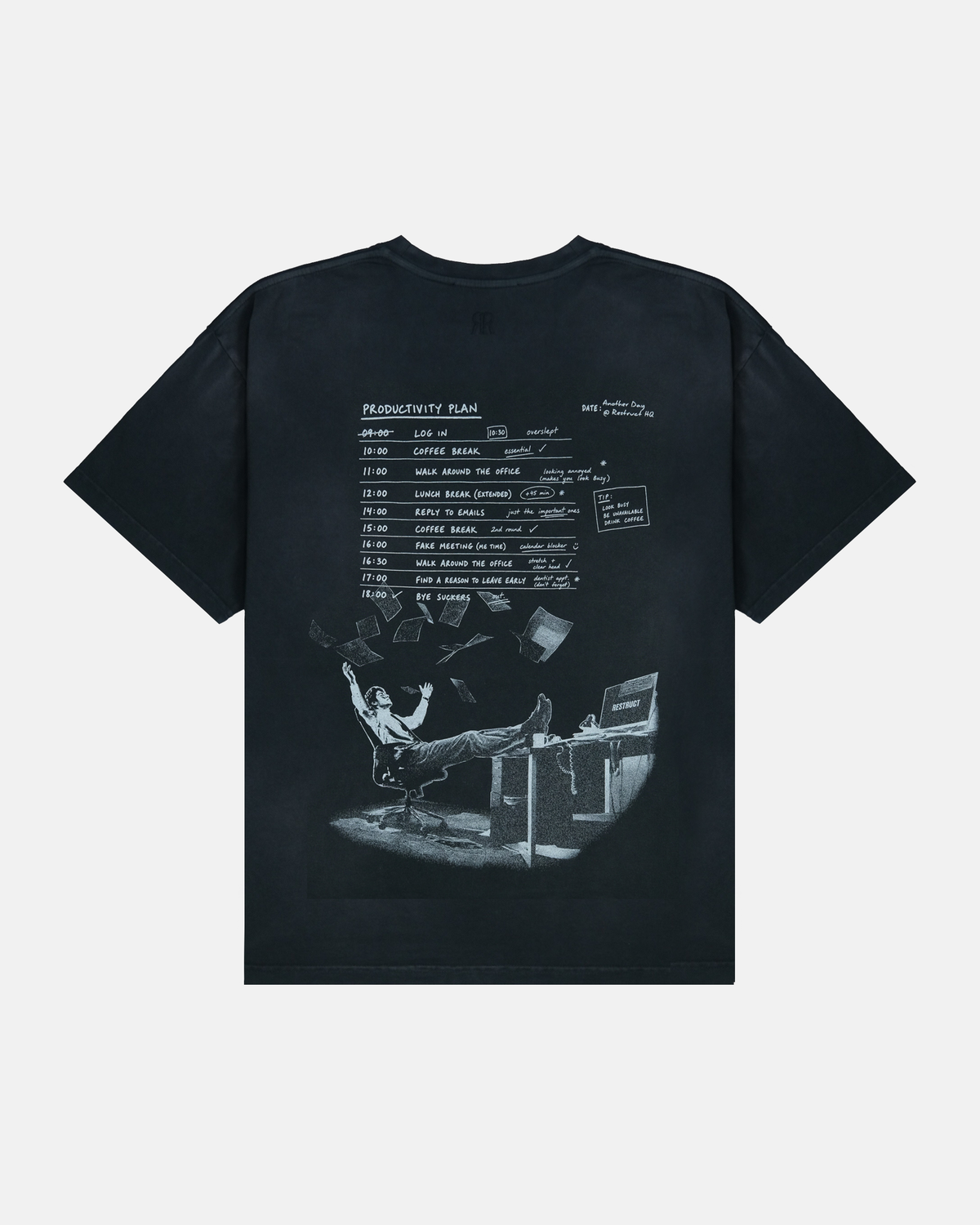 Headquarters Tee Vintage Black