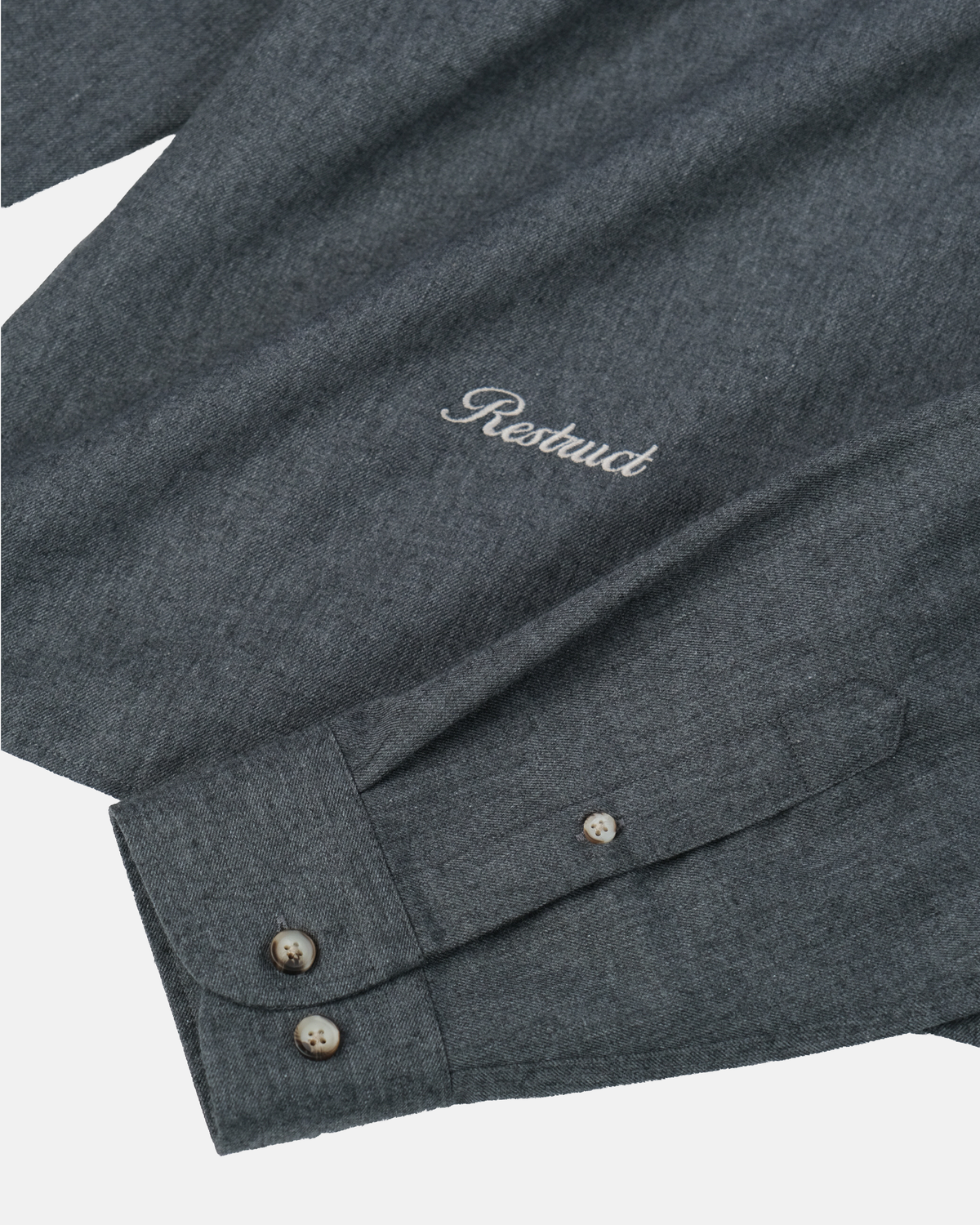 Boxy Fit Shirt – Gray